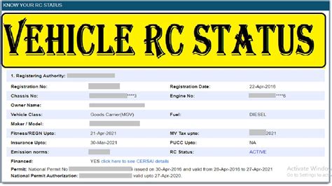 track rc smart card bangalore|RC Status in Karnataka: How to Check Vehicle Registration Status.